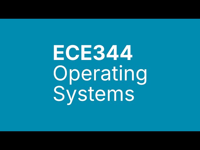 8. "Subprocess" 2024 Fall ECE344 Section 2 (University of Toronto)