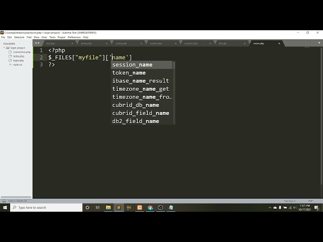 File Upload in php