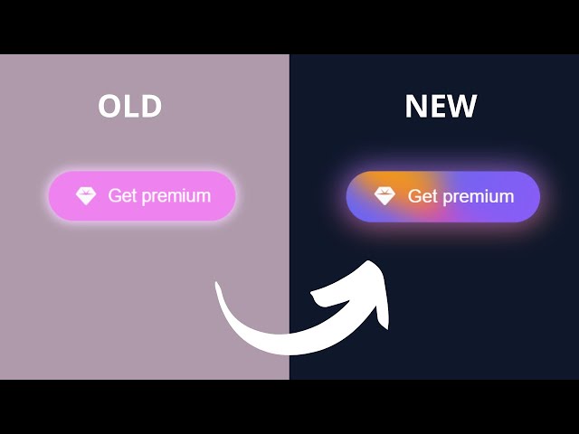 Modern CSS Glowing Gradient background Button (HTML & CSS Animation)