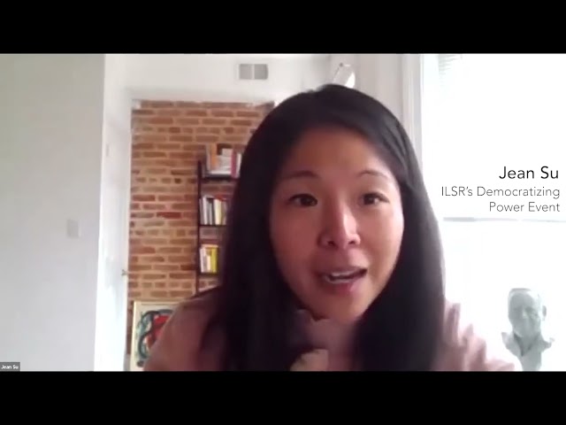 Jean Su Speaks About Energy Violence at ILSR's Democratizing Power Event