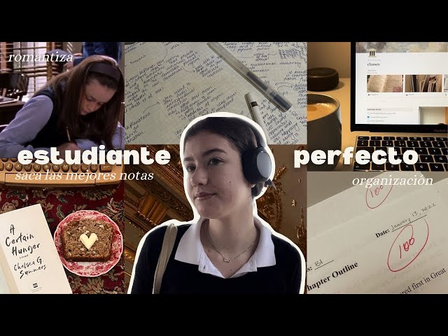 How to be the PERFECT STUDENT | study motivation, organization, tips, romanticizing