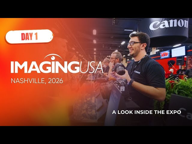 Imaging USA 2026 Photo Expo Floor Tour – Day 1 | Photography Gear, AI & Lighting