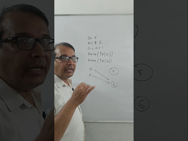 Python Memory Logic: Everything is an Object! 📦 #shorts #viral #youtubeshorts #python