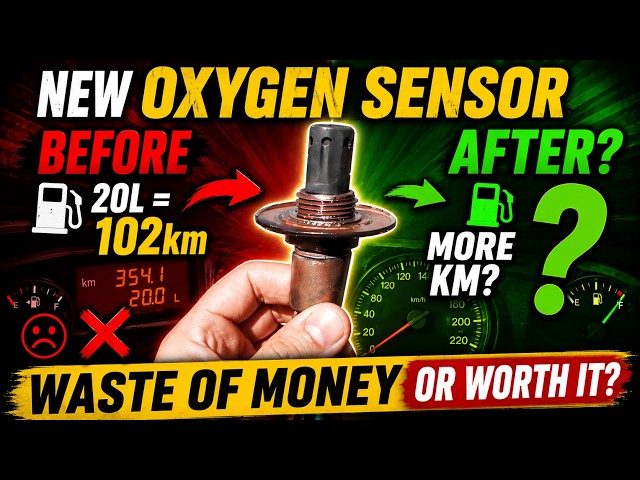 Oxygen Sensor Before vs After Fuel Consumption