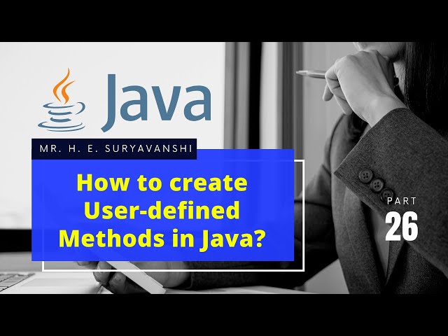 How to create user defined Methods (Factorial) in Java? (26) || #Java Programming
