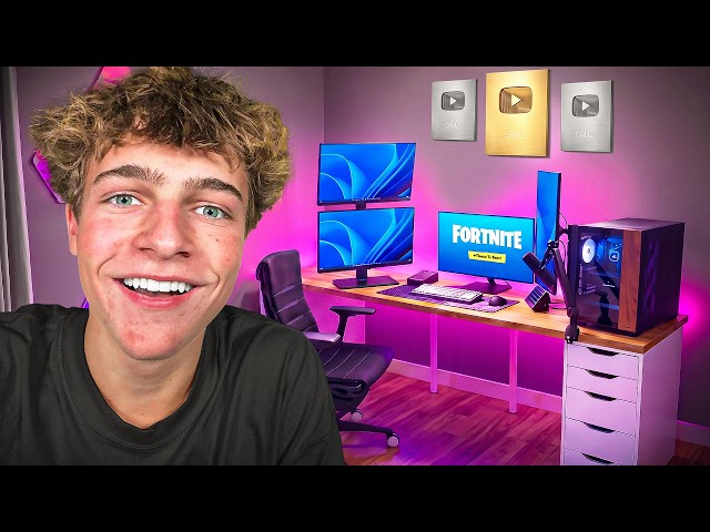 I Built My DREAM Gaming Setup..