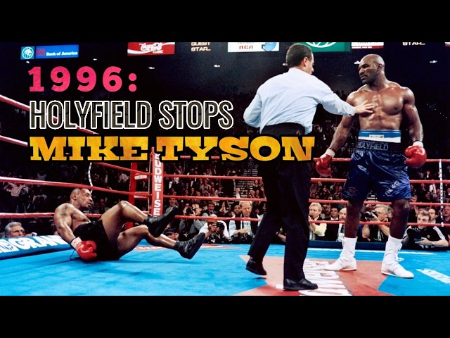 Evander Holyfield STOPS Mike Tyson: 1996 Heavyweight Title Fight | Full Highlights