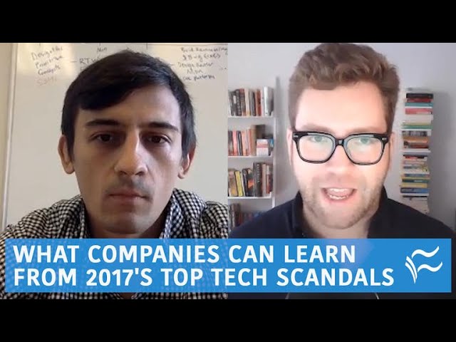 What companies can learn from 2017's top tech scandals