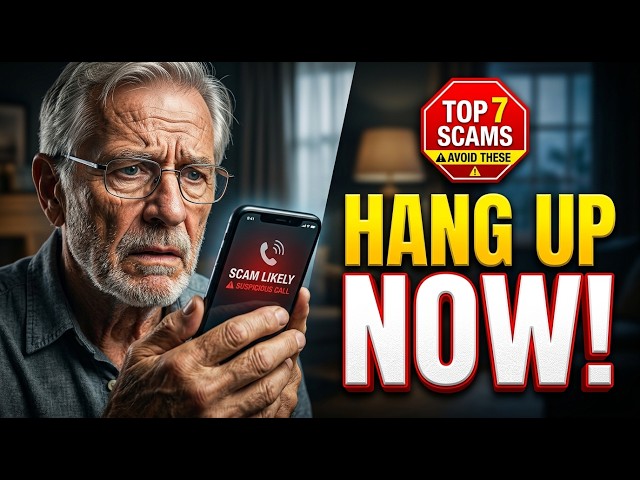 SCAM ALERT: 7 Sneaky Tricks Targeting Seniors in 2024 (Protect Your Money!)