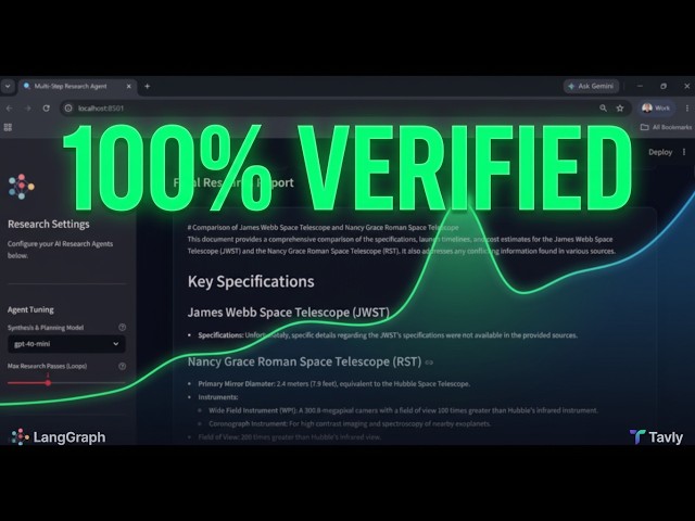 Stop Using Basic RAG! Build a Multi-Step AI Agent That Fact-Checks Itself