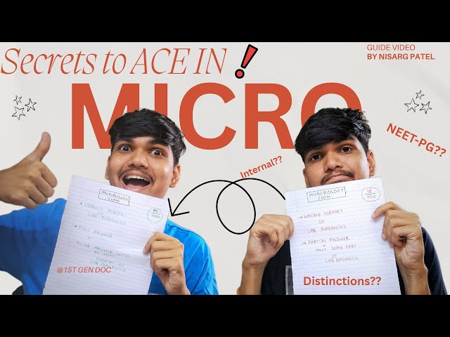 HOW TO STUDY MICROBIOLOGY AND GET A DISTINCTION ?? | *Honest review* TO AVOID COMMON MISTAKES 