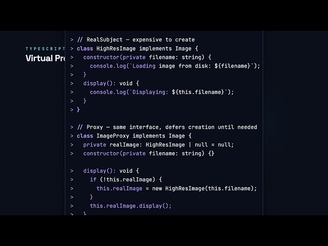 Proxy - Software Design Patterns