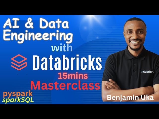 Databricks Full Course (2025) — Cluster, Catalog, Notebooks, SQL, PySpark For AI & Data Engineering