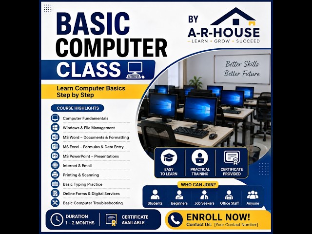 Computer Basics Course