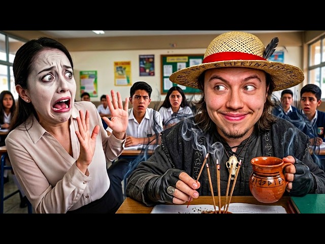 MI MAESTRA ME TENÍA MIEDO PORQUE ERA BRUJO 👺😱