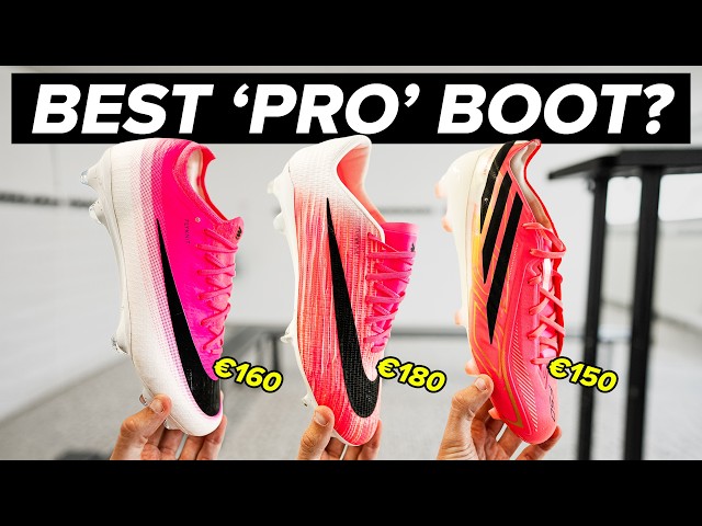 WHICH 'PRO' BOOT IS THE BEST? adidas F50 vs Nike Mercurial