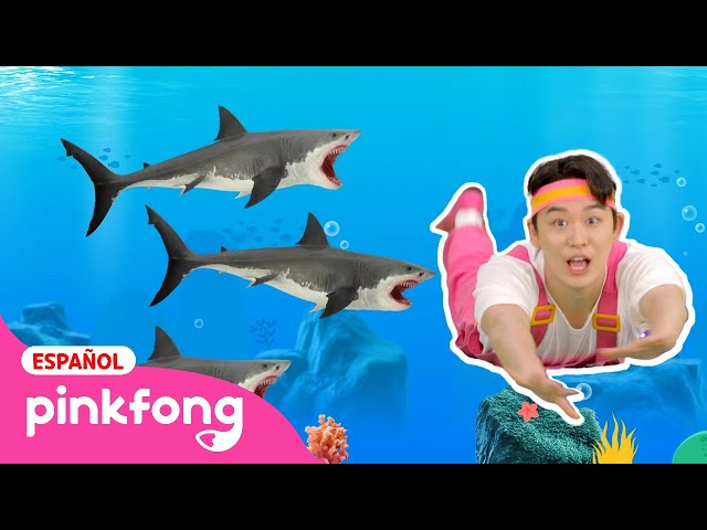 ¡A Escapar! ¡Son Tiburones! + Mono Banana | Juguemos con Hoi y Tiburón Bebé | Pinkfong en español