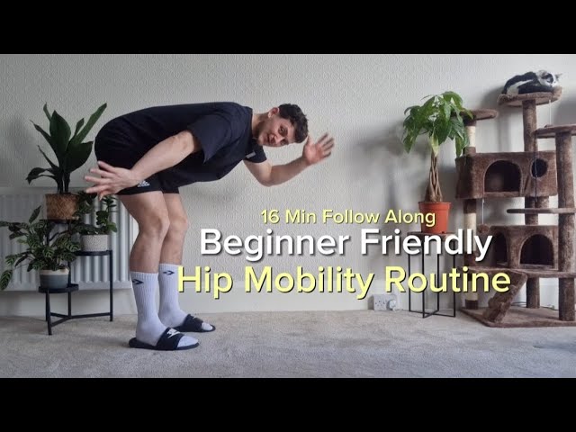 16 Minute Beginner Hip Mobility Routine! | Follow Along | No Equipment