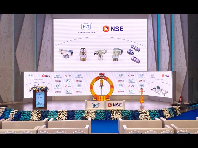 Listing ceremony of Hy-Tech Engineers Limited