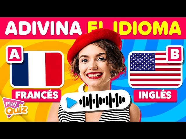Adivina el Idioma 🔊🗣️🇺🇸  | Play Quiz de Idiomas - Play Quiz de Cultura General
