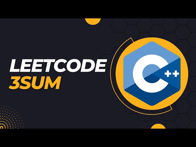 LeetCode - 3Sum - C++ Coding Interview