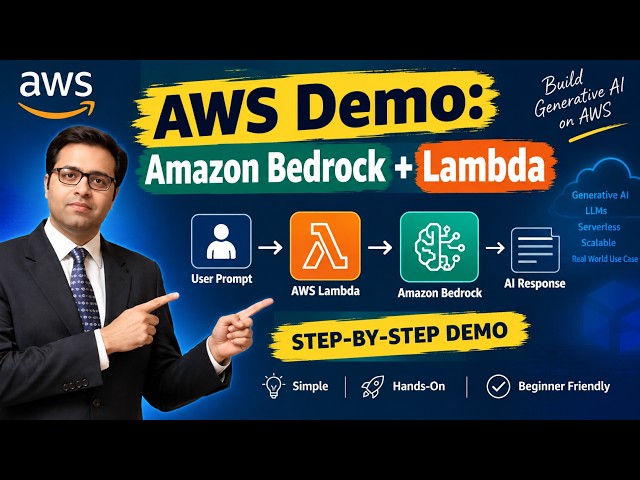 AWS Bedrock + Lambda Tutorial | Build a Generative AI App Step-by-Step