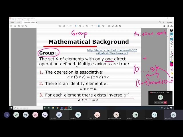 [09] Group Hamming Code. Part 1