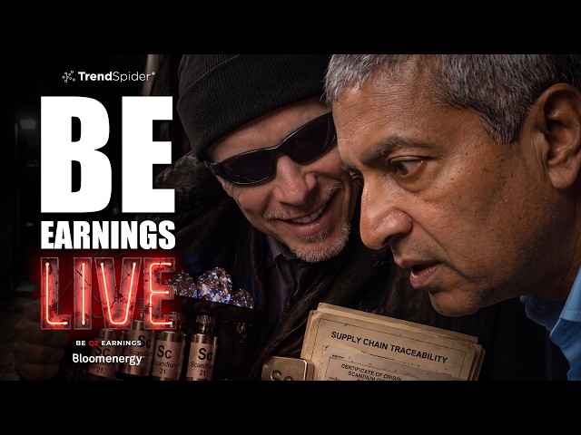 BE Earnings Analysis & Reaction + Live Stock Q&A (+STX, V, SBUX)