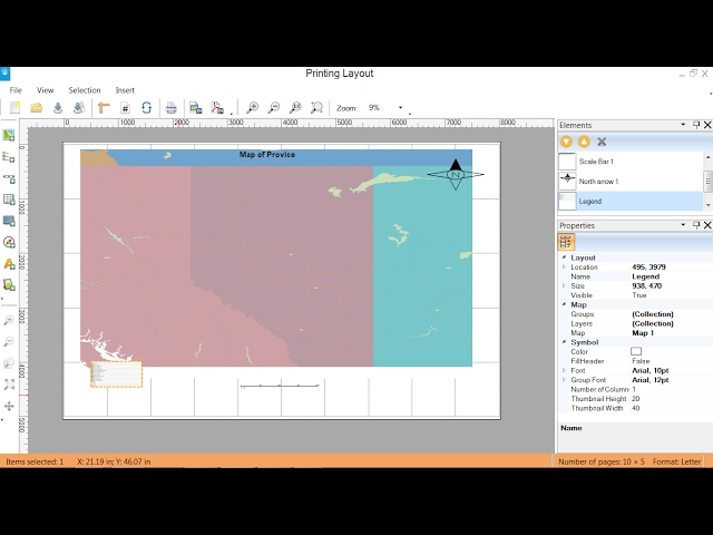 MapWindow GIS toturial - create layout