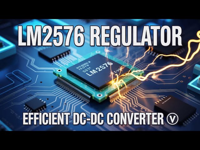LM2576 Switching Regulator Explained | Step-Down DC-DC Converter Tutorial | Polonium Technologies
