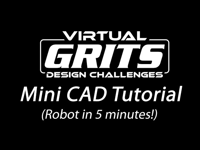 Georgia FIRST Robotics Robot in 5 Minutes CAD Tutorial from AutomationDirect