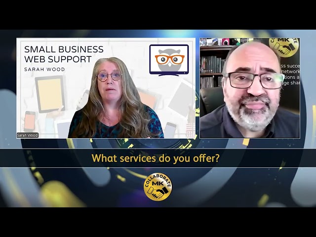 Tim Lee in Conversation with Sarah Wood  Small Business Web Support