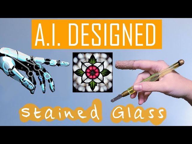 A.I. Designed my Stained Glass?! :: Start to Finish Tutorial + Pattern Available!