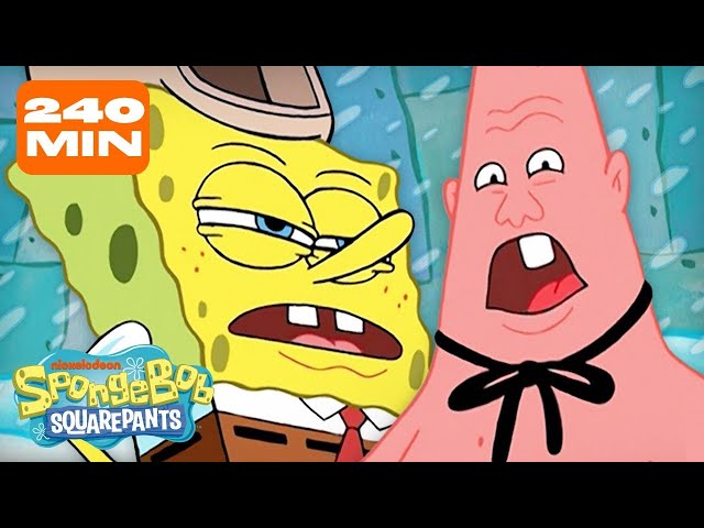 240 MINUTES of SpongeBob’s Funniest Scenes 😂 | SpongeBob