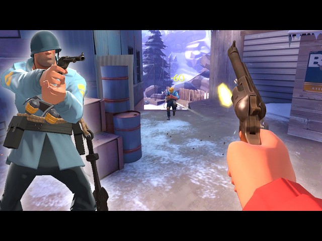 Team Fortress 2 Classified Soldier Gameplay
