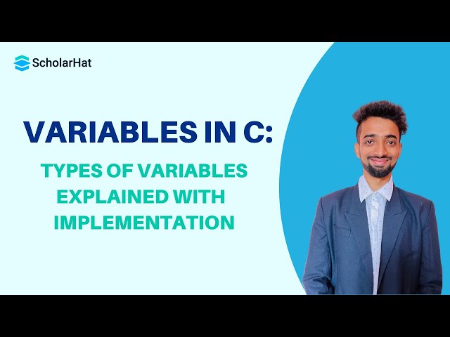 Variables in C Programming | Types of Variables Explained