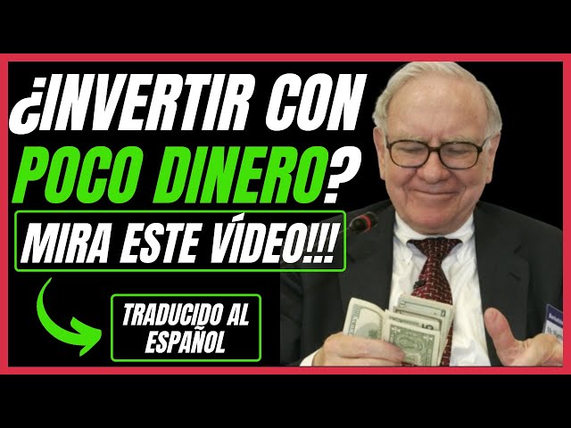 ⭐📊 WARREN BUFFETT explains HOW TO INVEST in SMALL CAPS in the STOCK MARKET 💰🤑 | 🇪🇸 INTERVIEW in S...