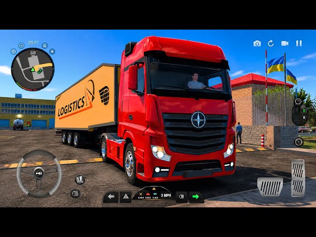 Mobile Truck Game like pc Truck Game ETS 2 || Truck Simulator : World Mobile Gameplay