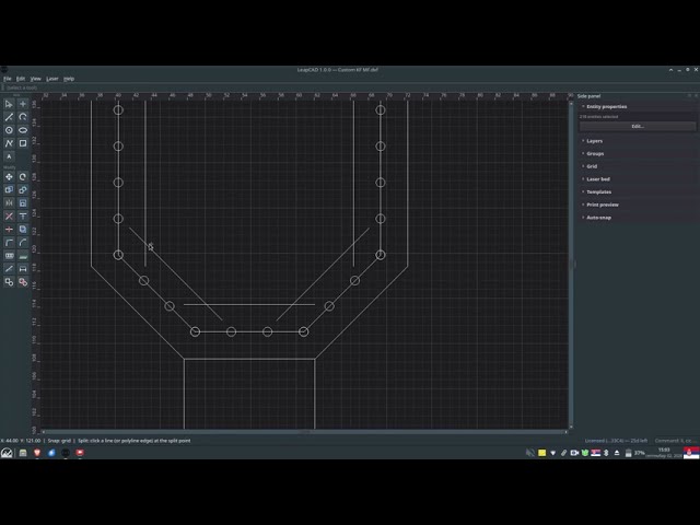 Custom Key Fob Pattern Making with LeapCAD