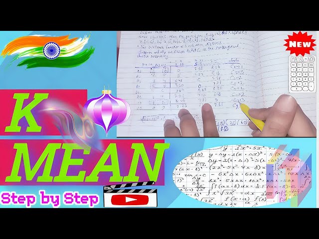 Kmean Numerical  @MCA_ZZ #mcazz #mca #k means #kmeans  numerical Suppose that the data mining ta,
