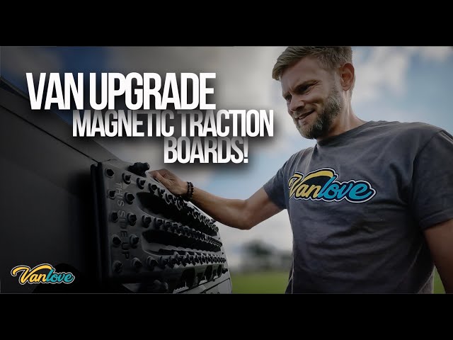 MAXTRAX traction boards & TACTIC VAN Magnets - did they stick?! 🚐❤️