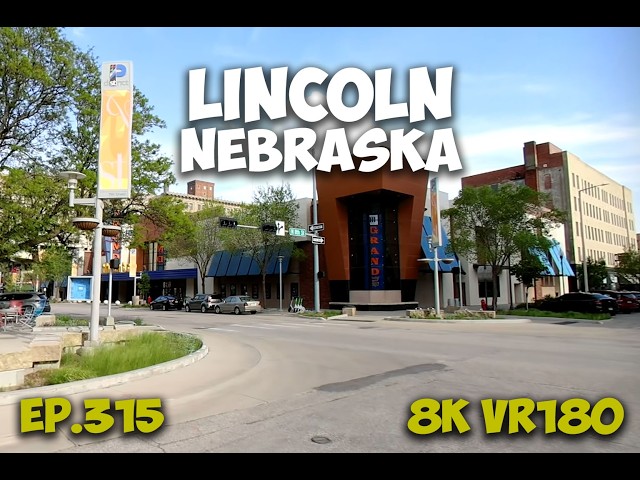 Ep.315 Lincoln Nebraska - Top 10 Things To Do In Lincoln Nebraska All Year Round 8K VR180 3D Travel