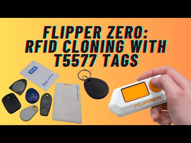 Flipper Zero: RFID Cloning With T5577 Tags