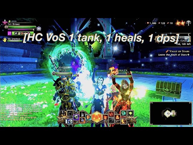 Neverwinter Soulweaver - Flawless HC Vault of Stars with only 3 people