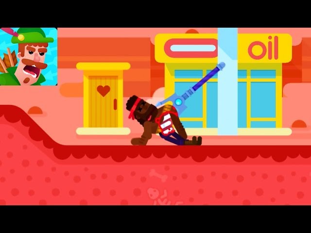 Bowmasters - Gameplay (iOS, Android)