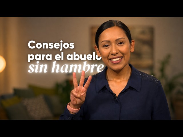 Tu familiar mayor ya no tiene hambre: 7 consejos prácticos para que coma bien y con gusto
