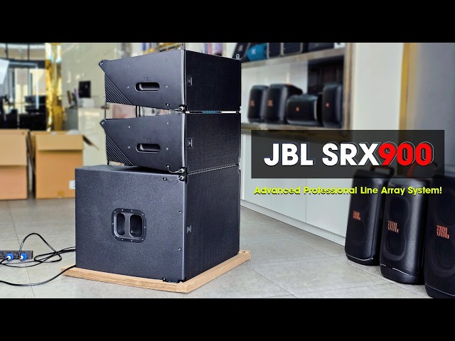 JBL SRX900 Series | Modern Professional Line Array Sound System!