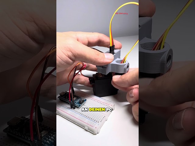 ESP32 Ultraschall Radar Projekt #azdelivery #electronics #microelectronica #diy #esp