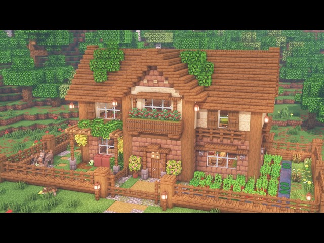 [Minecraft]  🌿🍂 Aesthetic Cottagecore House / Tutorial