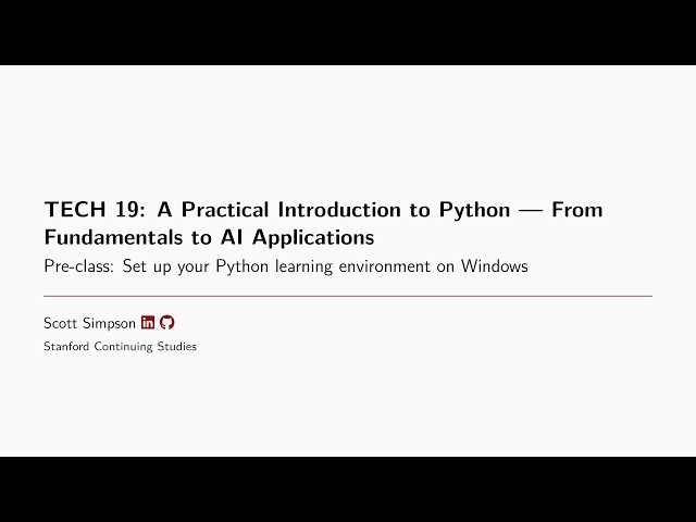 Install Python and Visual Studio Code on Windows (2026)